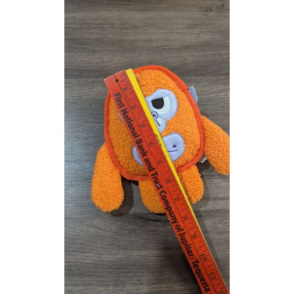 Bark Box Giganto Gene Plush Dog Toy M-L Bright Orange Soft & Durable New‎